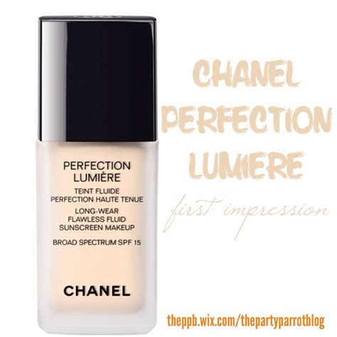 chanel perfection lumiere long wear